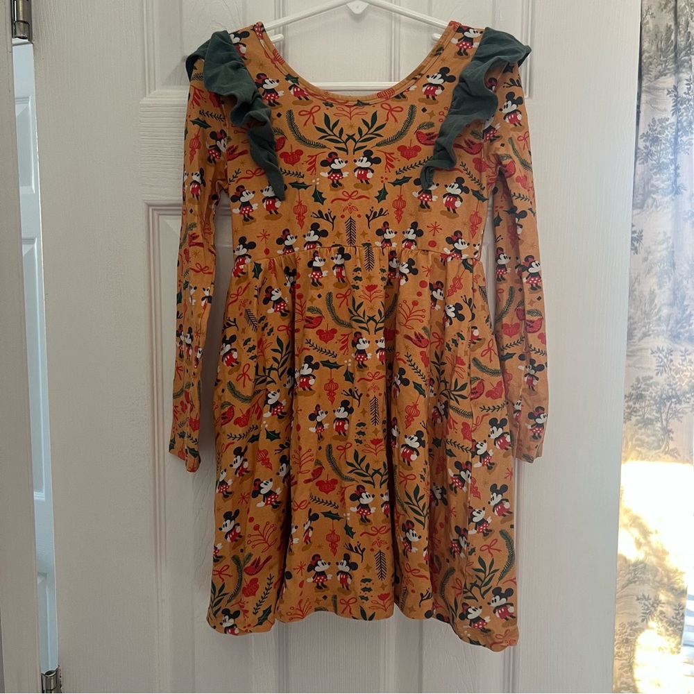 🎄Rags Disney Minnie and Mickey Mouse Christmas Dress